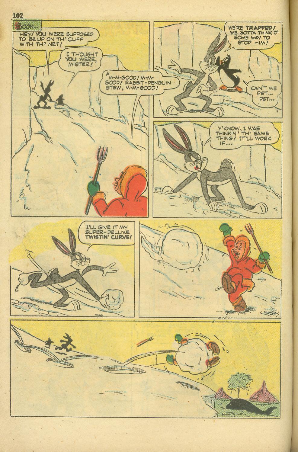 Read online Bugs Bunny's Christmas Funnies comic -  Issue # TPB 1 - 104