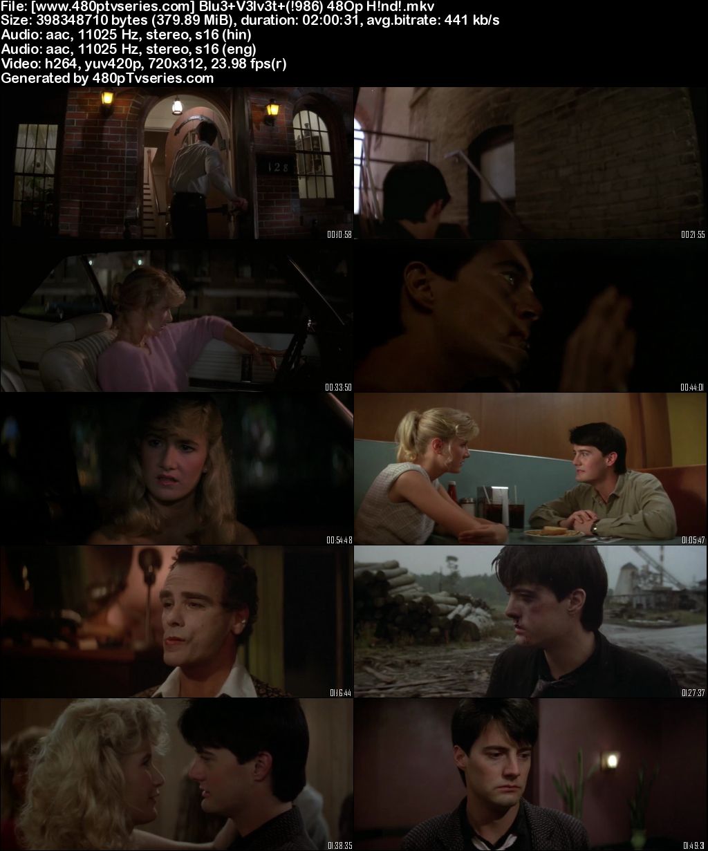 Blue Velvet (1986) 300MB Full Hindi Dual Audio Movie Download 480p Bluray Free Watch Online Full Movie Download Worldfree4u 9xmovies