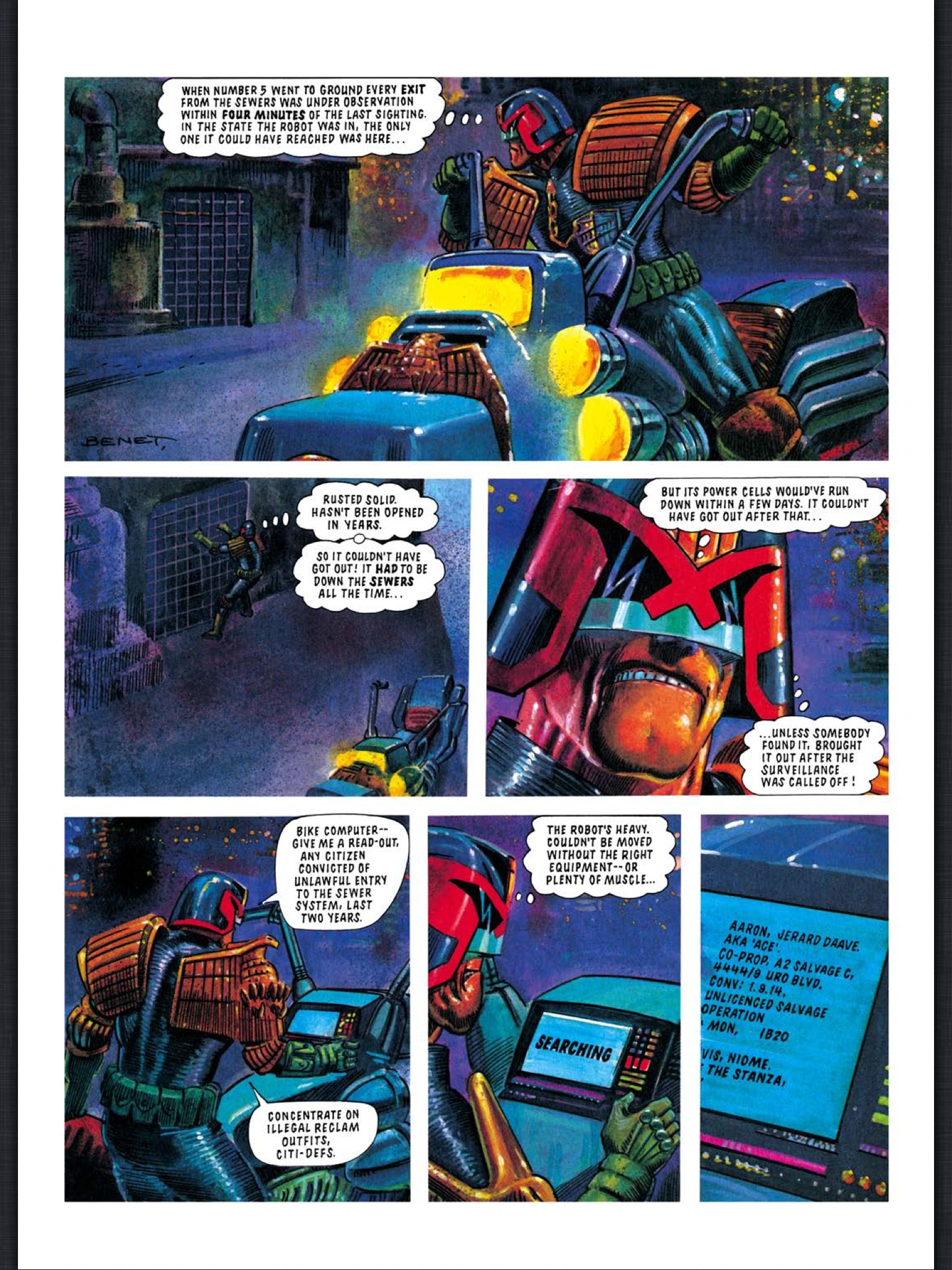 Read online Judge Dredd: The Complete Case Files comic -  Issue # TPB 19 - 295