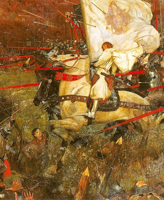 Santa Joana d'Arc comanda a vitória de Patay
