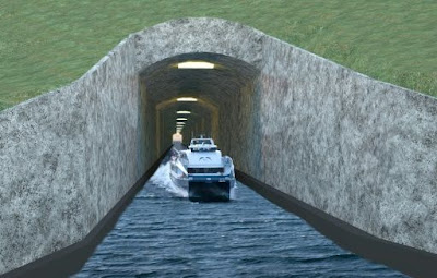 Noruega construirà el primer túnel marítim per a vaixells del món