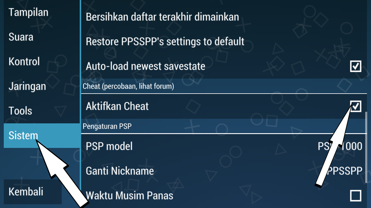 cheat game ppsspp cheat game ppsspp