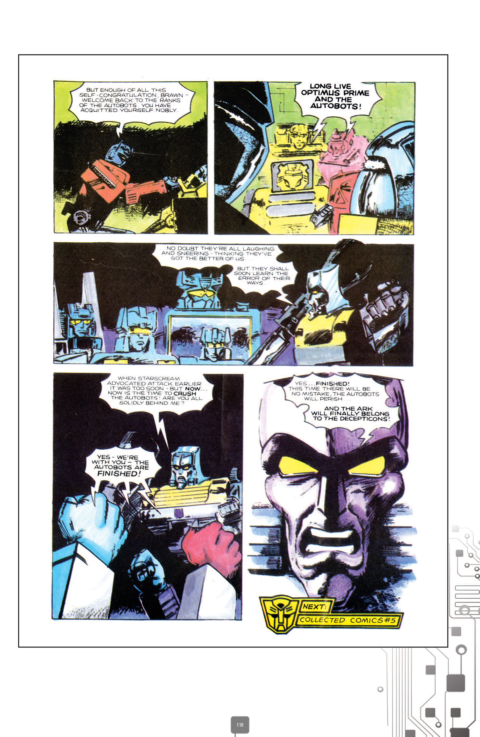 Read online The Transformers Classics UK comic -  Issue # TPB 1 - 119