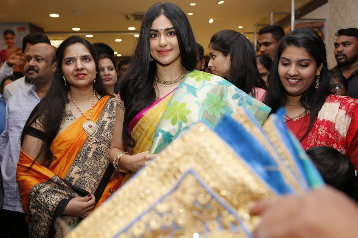 Adah Sharma Photoshoot For Saree Niketan