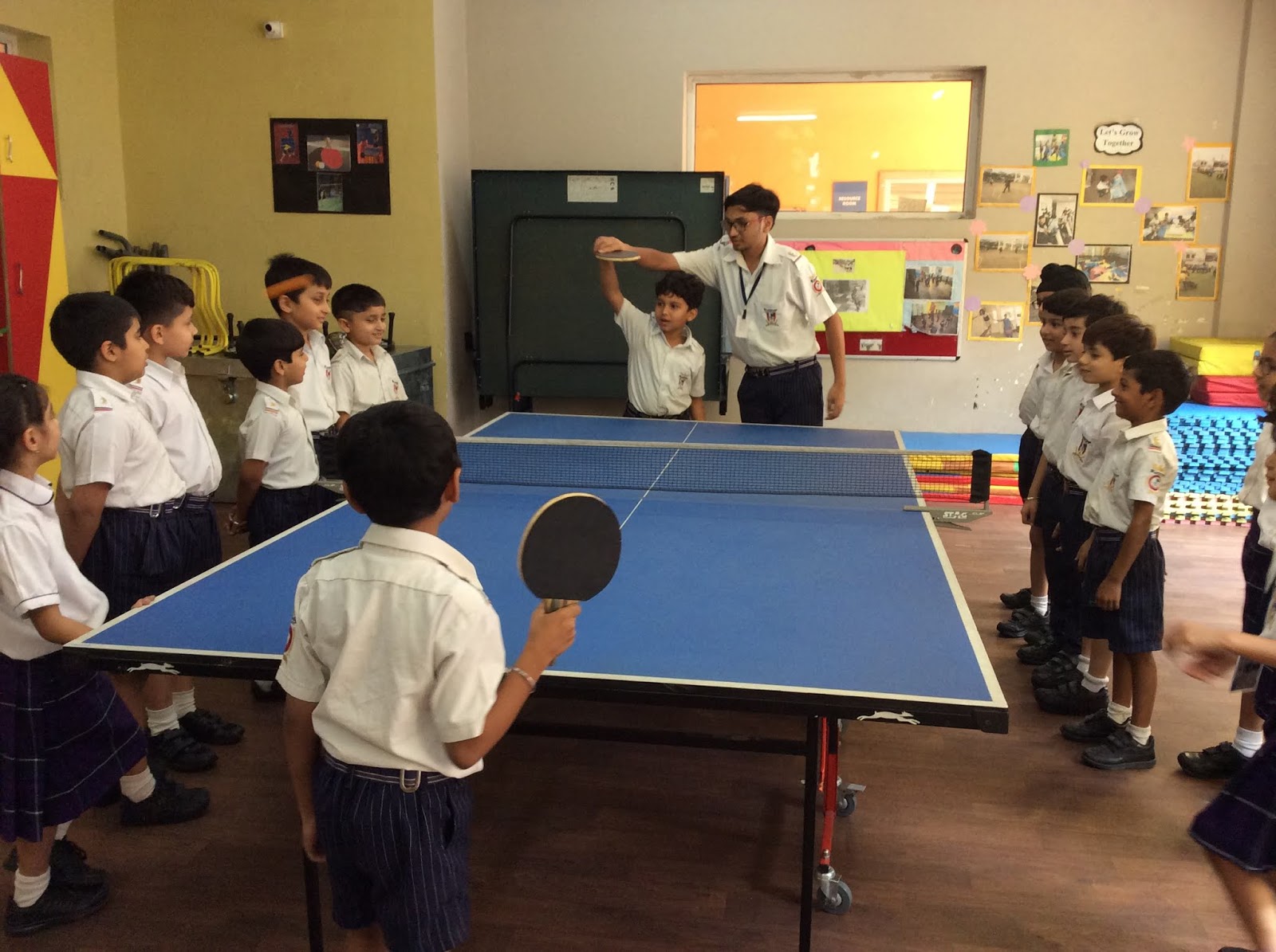 Table Tennis teaching activity