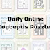 Daily Online Conceptis Puzzles