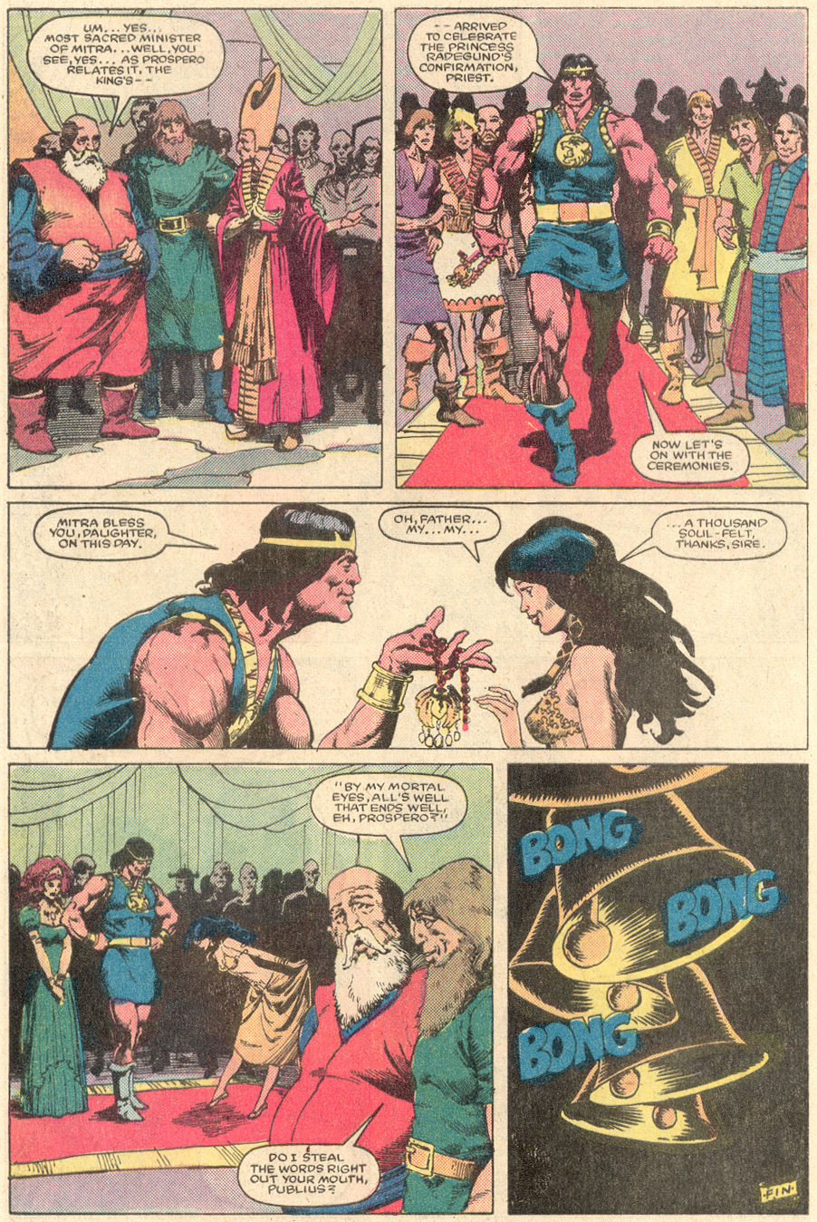 Read online Conan the King comic -  Issue #28 - 38