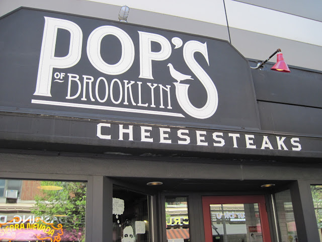And for the Pops in the crowd, don't forget to chow down on a cheesesteak at Pop's of Brooklyn