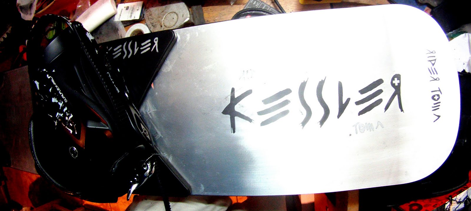 RiDER Toma VAND PLACA SNOWBOARD DE KESSLER