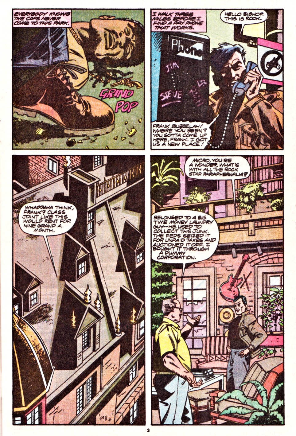 The Punisher (1987) issue 41 - Should a Gentleman offer a Tiparillo to a Lady - Page 4