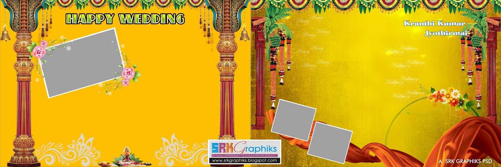 Karizma Album 12x36 Psd Wedding Background Free Download SRK