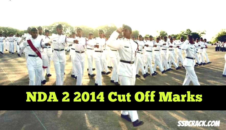 NDA 2 2014 Cut Off Marks