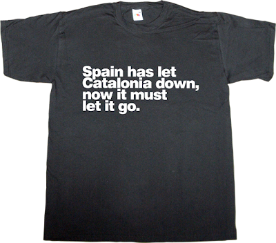 spain is different catalonia catalan independence freedom referendum 11 septembre 11S t-shirt ephemeral-t-shirts