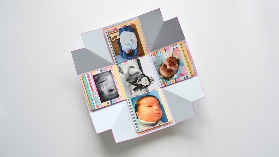 tutorial exploding box album