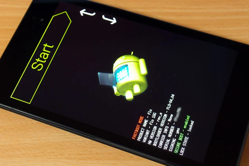 【Nexus4】Android 5.0.1 OTAリンクのzipからアップデート 2