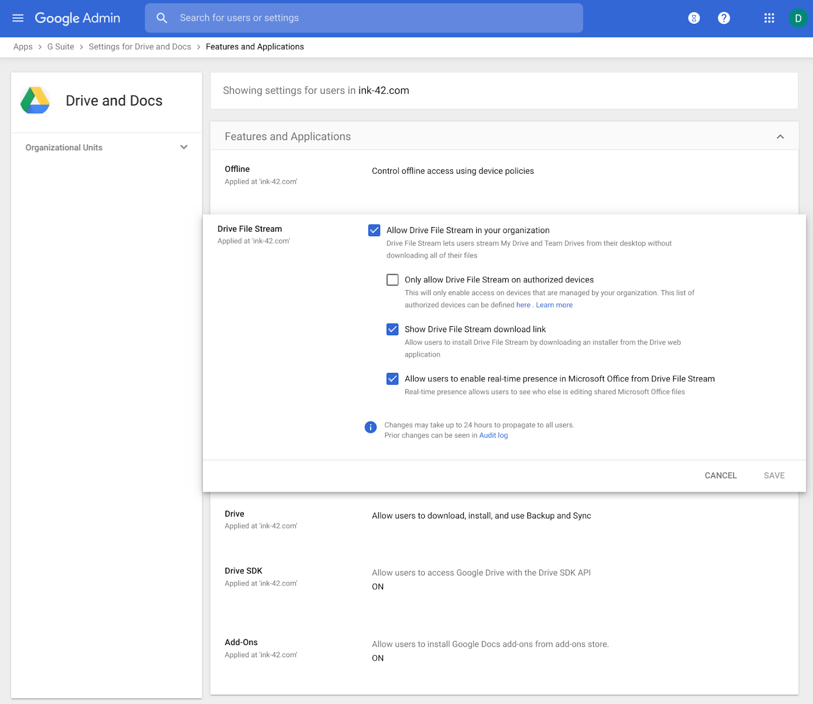 Google Workspace and Cloud Integration: Google Drive Backup and Sync for  Google G Suite