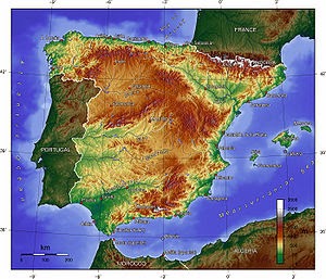 EL RELIEVE DE ESPAÑA