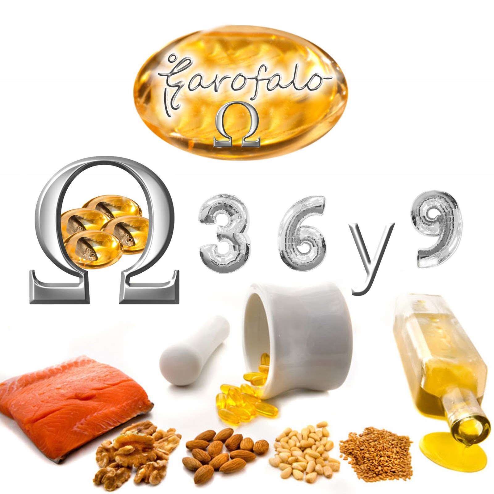 Estética y Nutrición Garofalo. Omegas 3, 6 y 9