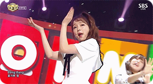 오마이걸 인기가요.gif | 인스티즈
