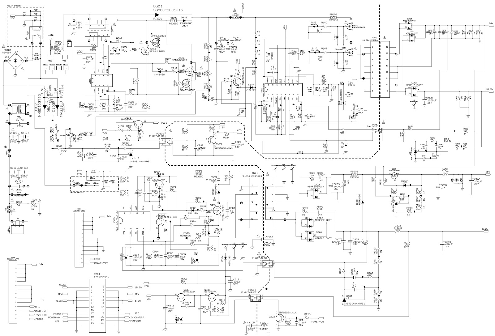 Electro help: LG P42-08H LED TV Power board – EAY4050520 - EAX40157601
