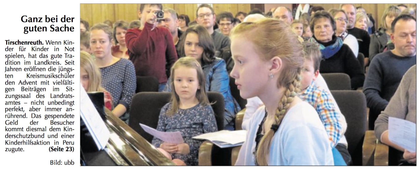 News Musikschule Des Landkreises Tirschenreuth 2016