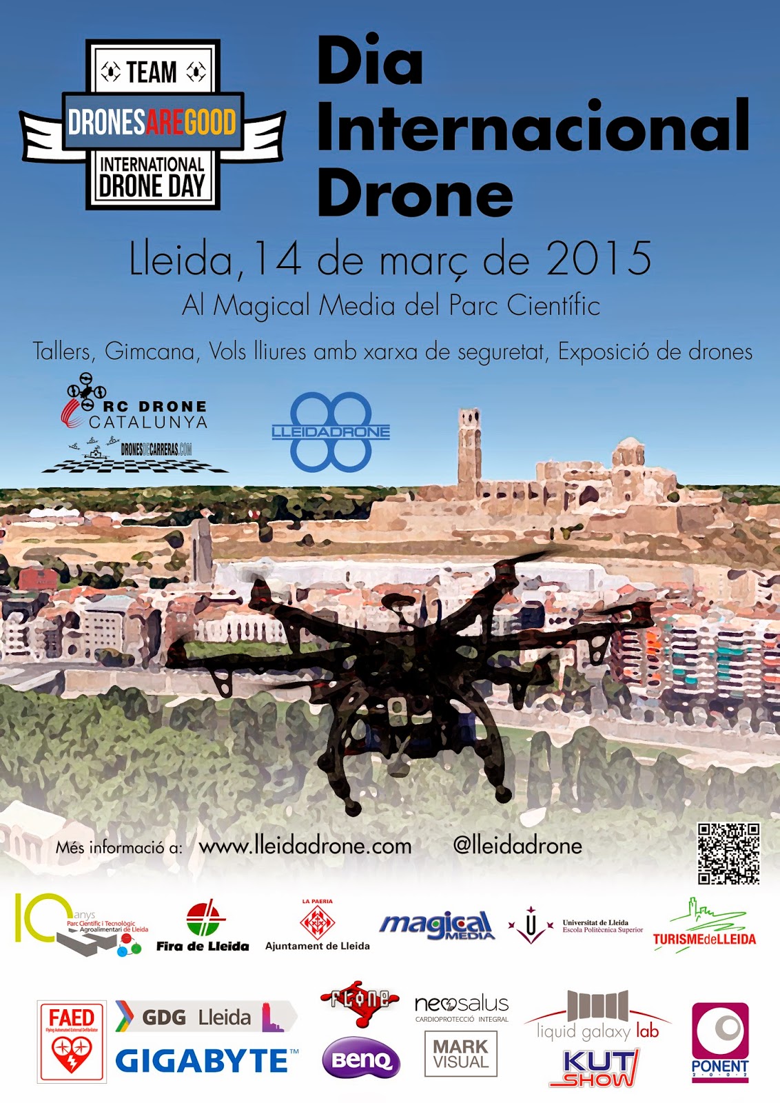 Resérvate el 14 de marzo, y ven al Dia Internacional de los Drone junto a RC/Drone/VANT Catalunya 