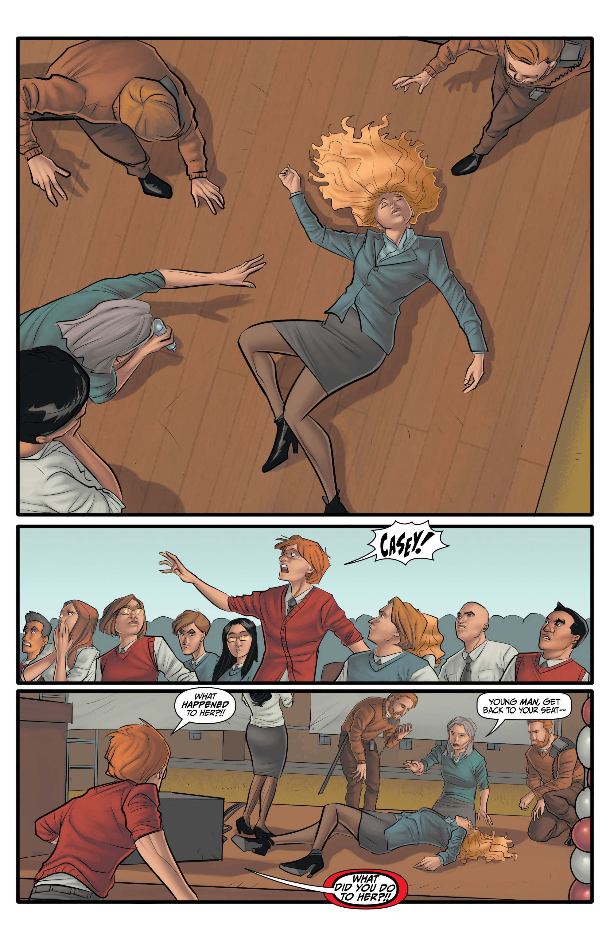 Read online Morning Glories comic -  Issue #49 - 10