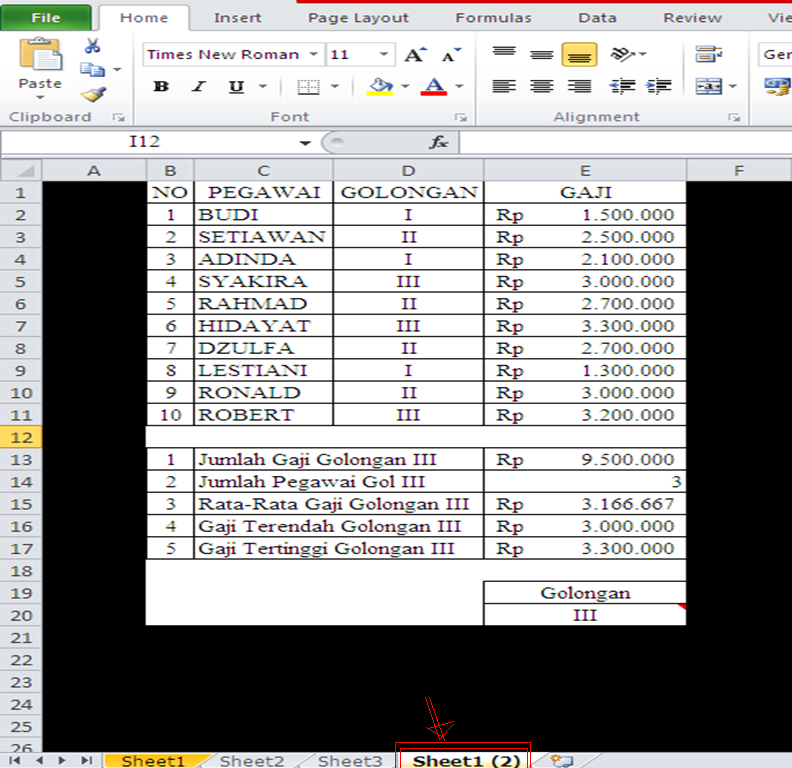 Microsoft Excel cara copy sheet agar format tidak berubah