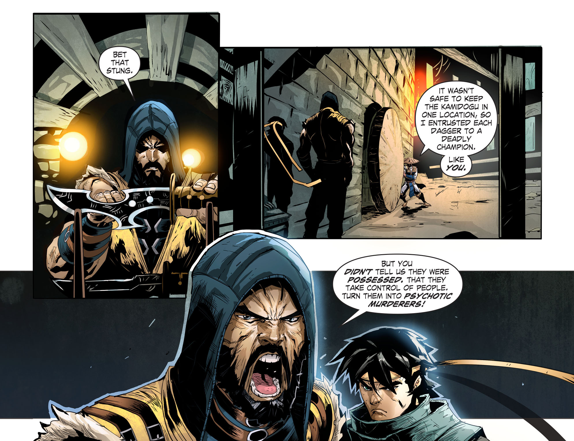 Read online Mortal Kombat X [I] comic -  Issue #11 - 13