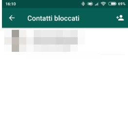 Contatti bloccati Android Contatti android