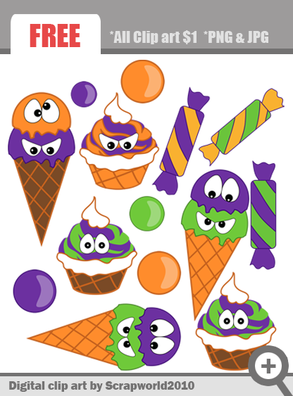 free clipart of halloween candy - photo #40