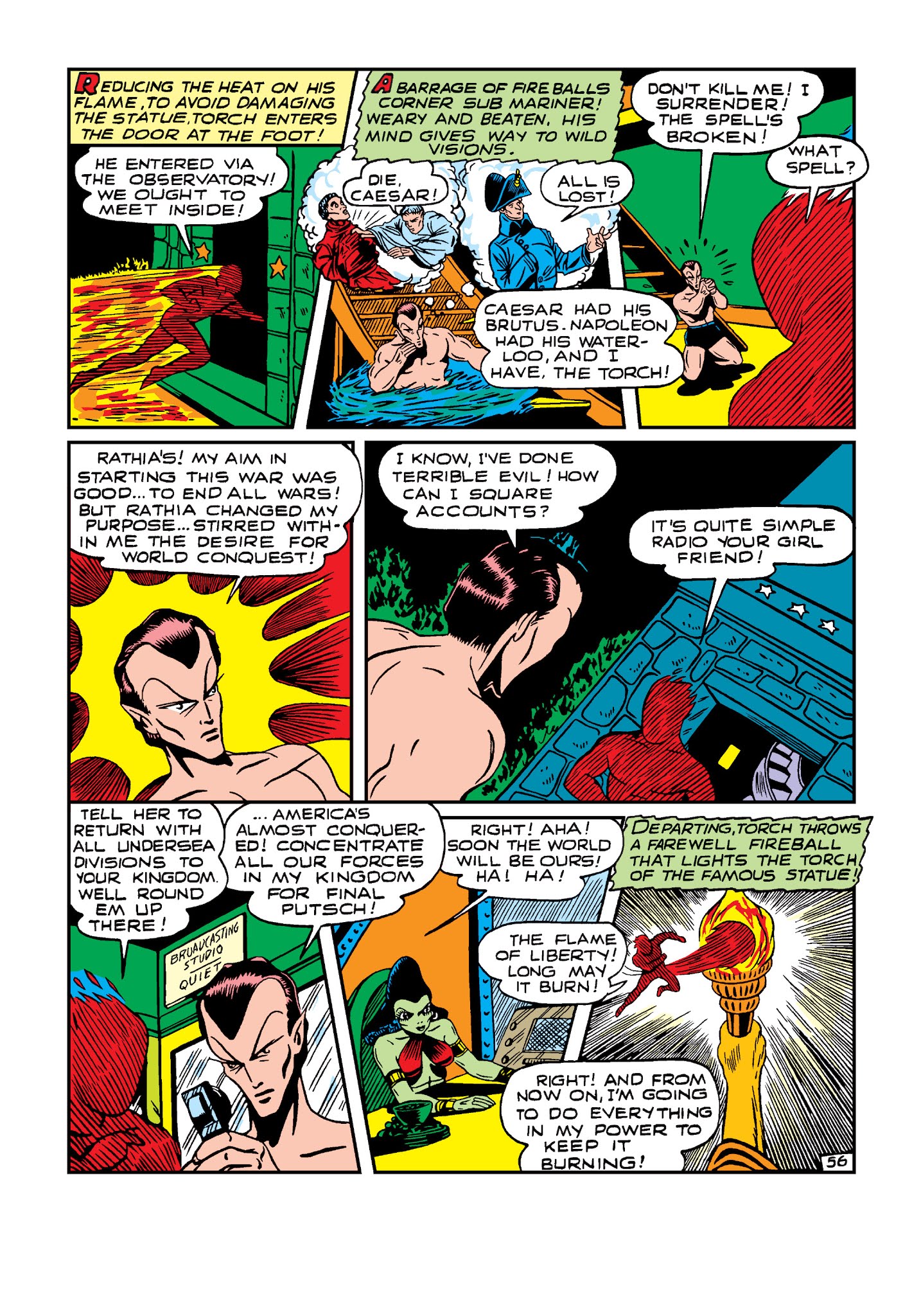 Read online Marvel Masterworks: Golden Age Human Torch comic -  Issue # TPB 2 (Part 1) - 68