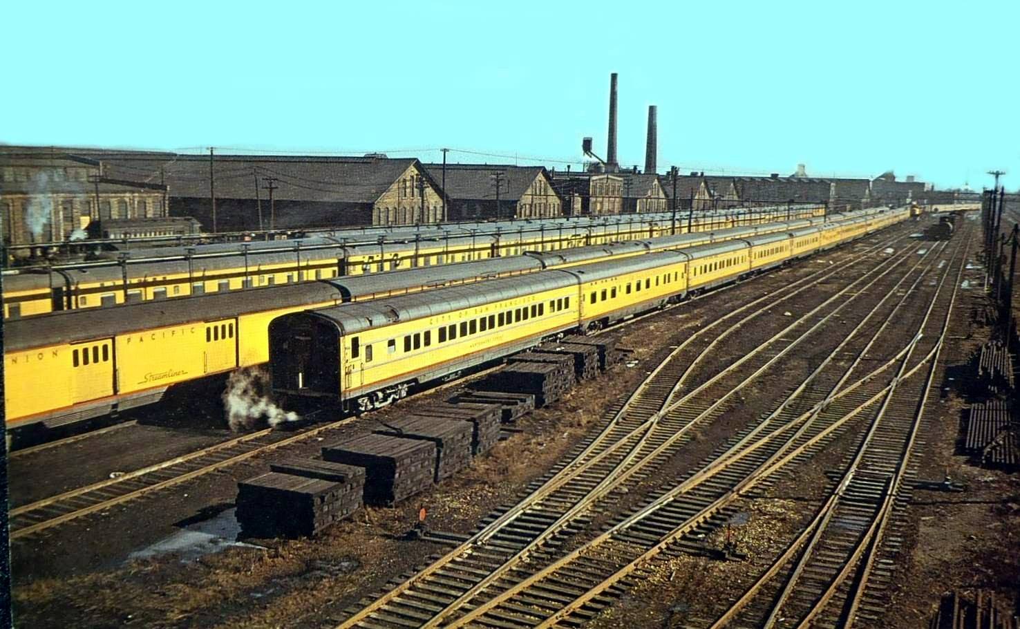 Industrial History C&NW's Passenger Yards (California Yard and Streamliner Ramp)