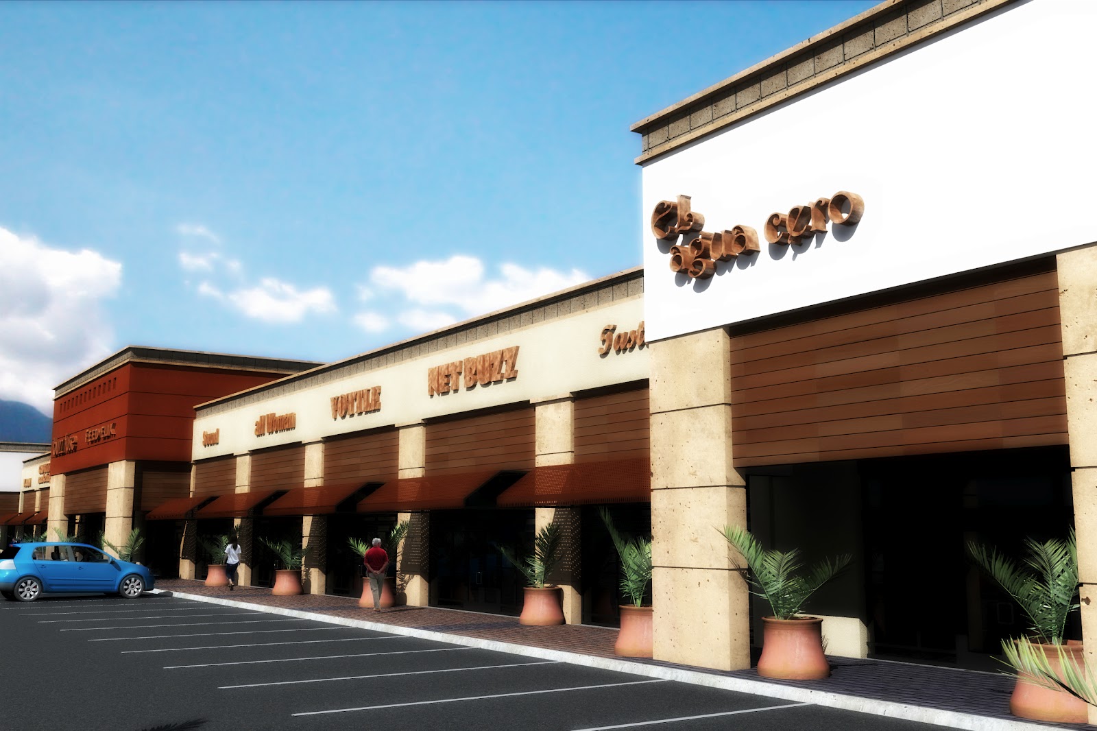 ARIA arquitectos Zaragoza Place Shopping Center (El Paso Tx.)