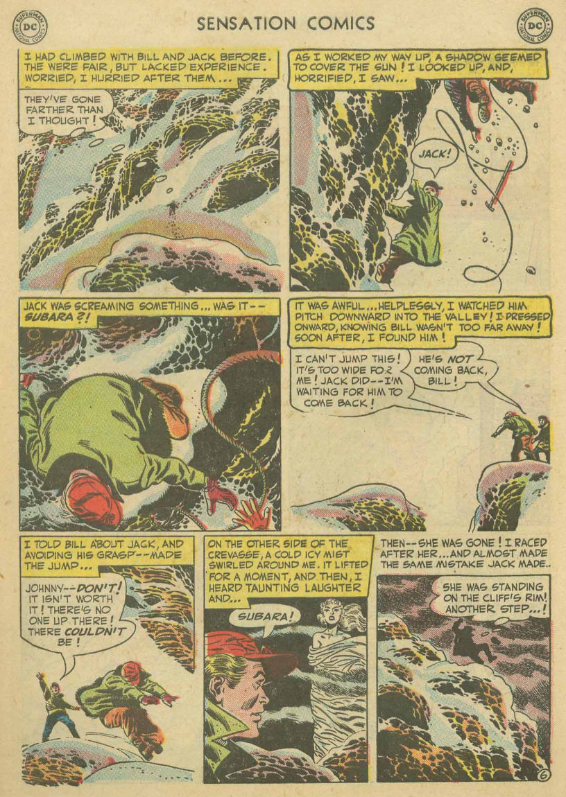 Read online Sensation (Mystery) Comics comic -  Issue #107 - 30