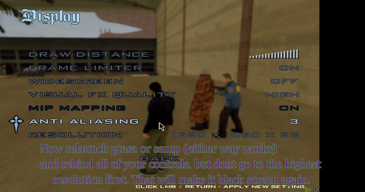 Gta San Andreas Resolution Fix Gta San Andreas Resolution Fix