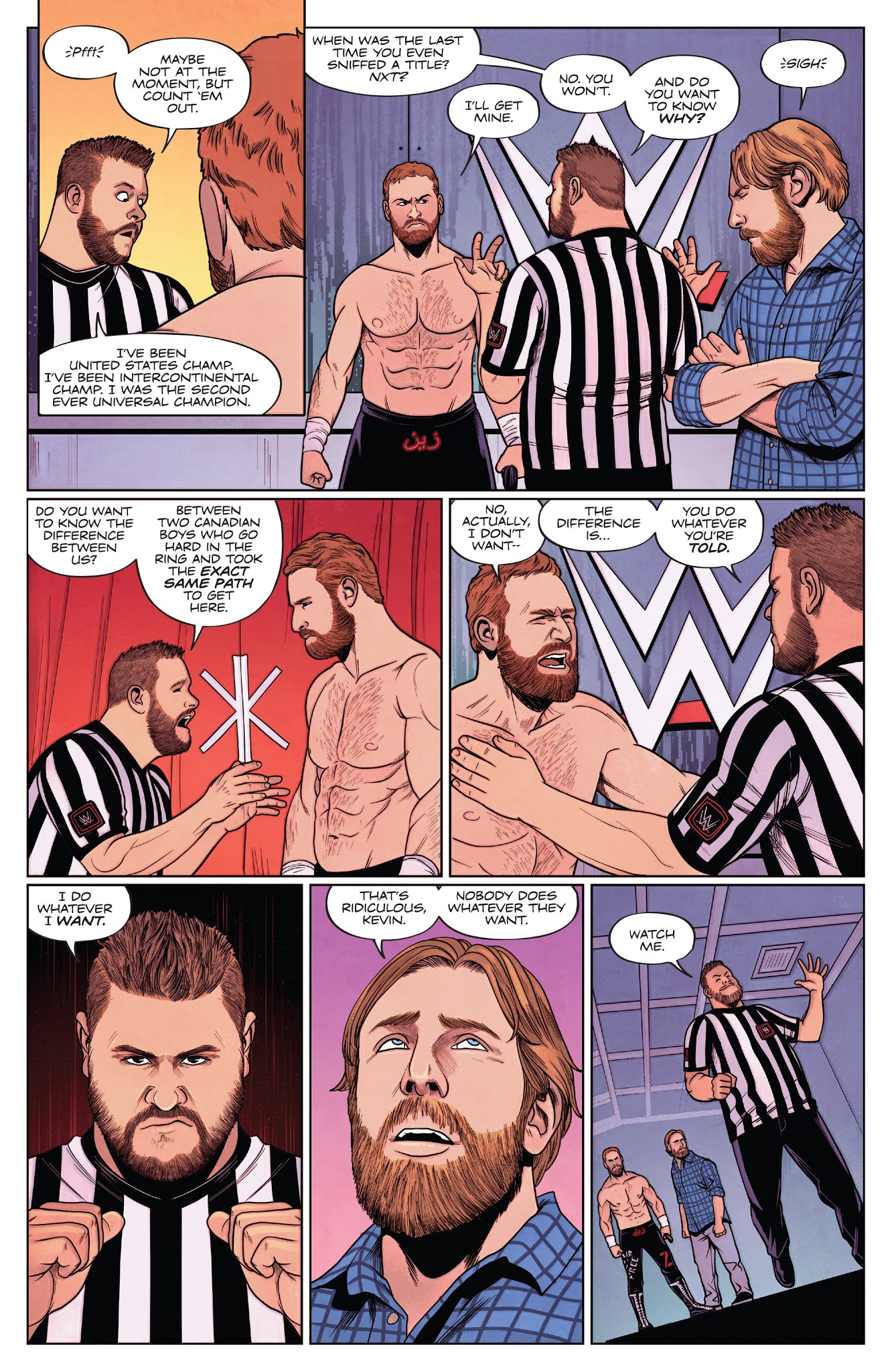Read online WWE comic -  Issue #18 - 8