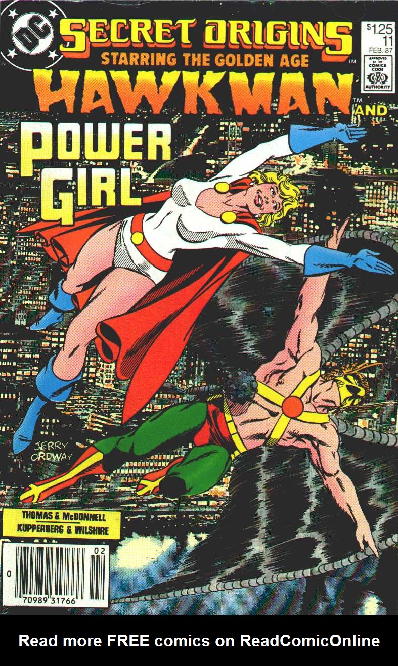 Read online Secret Origins (1986) comic - Issue #11 - 1