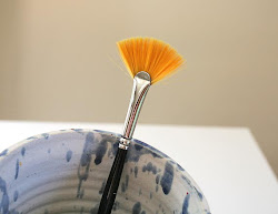 fan brush techniques painting watercolor rita