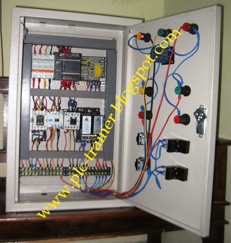 PANEL STAR DELTA wiring diagram panel kontrol genset 