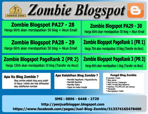 Zombie Blogspot