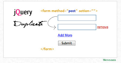Submit Jquery Duplicate Fields Form with PHP, JavaScript, Form
