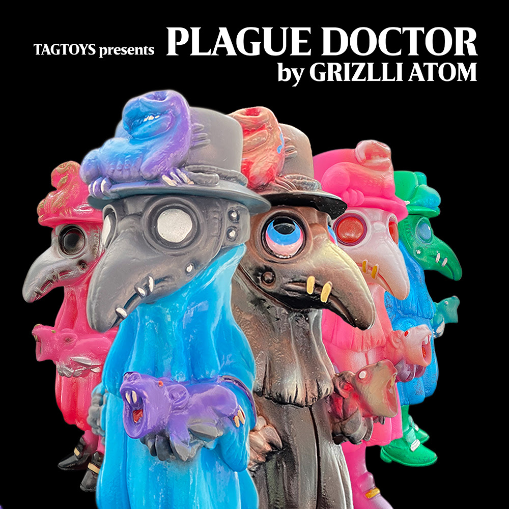 The PLAGUE DOCTOR by Grizzli Atom X Art Gallery 28-Drop)