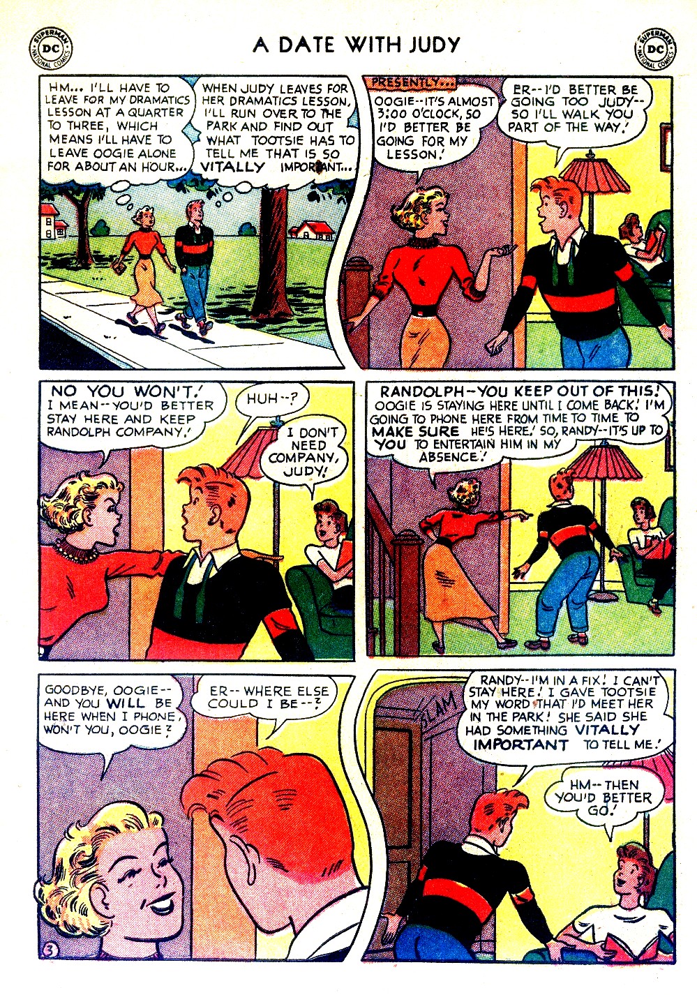 Read online A Date with Judy comic -  Issue #24 - 5