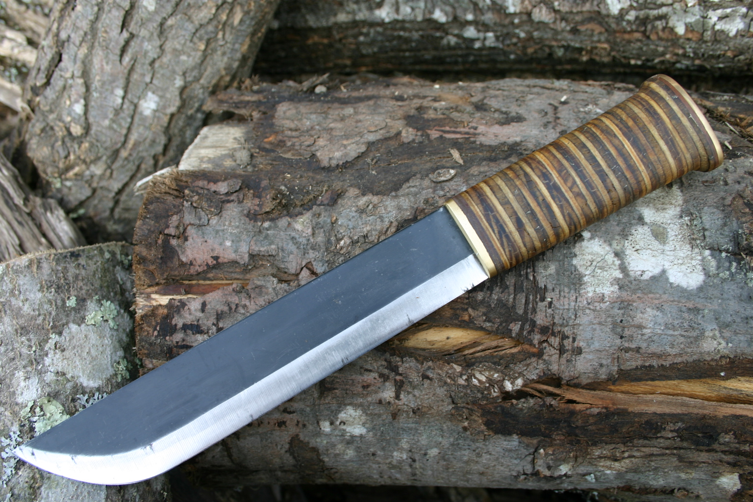 DR Knives Plywood Handles