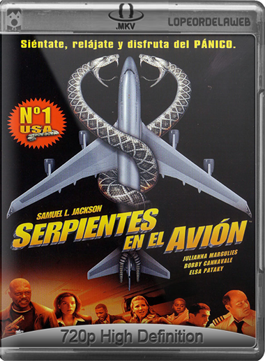 Serpientes a bordo (2006) BRRip 720p Dual Latino