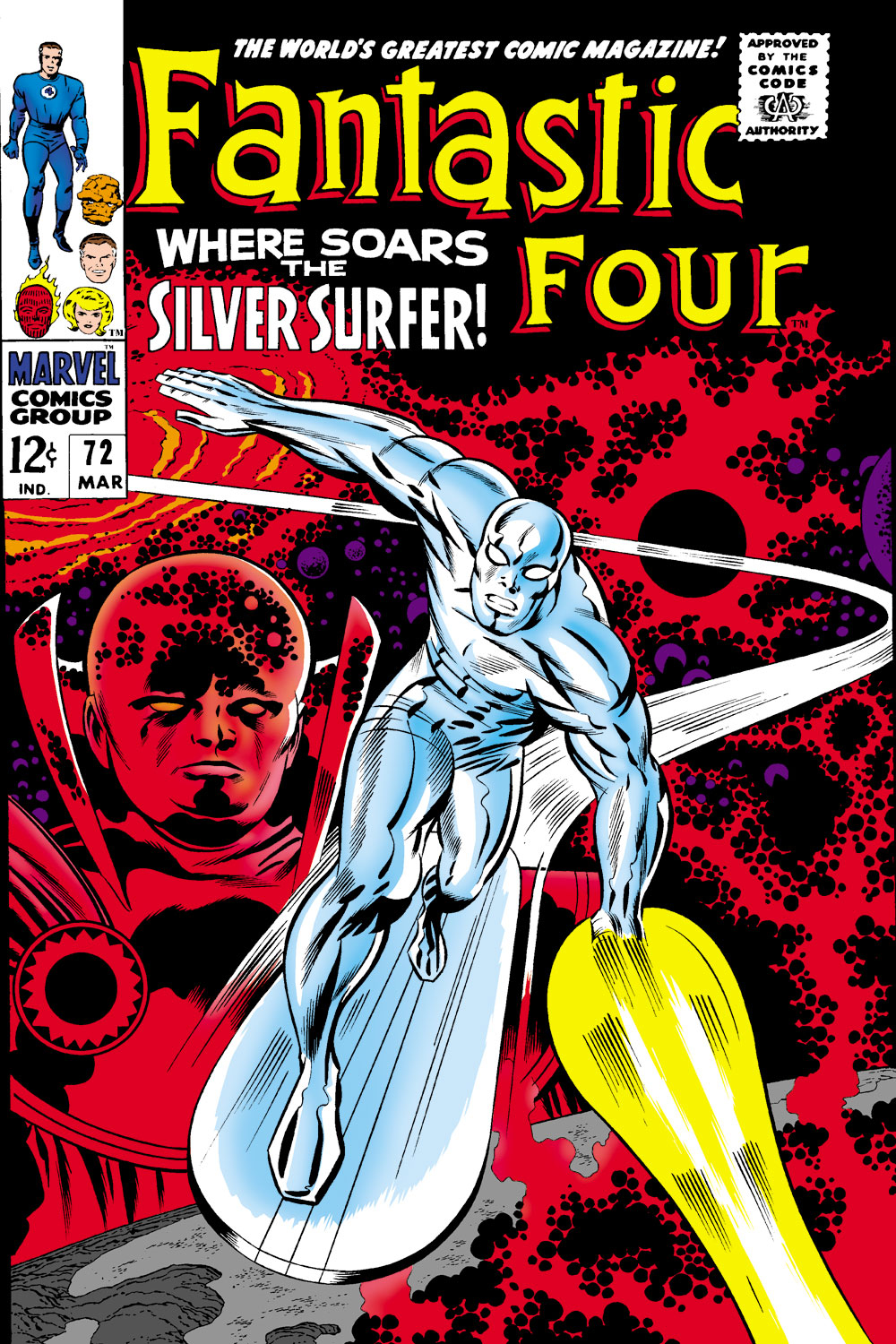 Read online Fantastic Four (1961) comic -  Issue #72 - 1