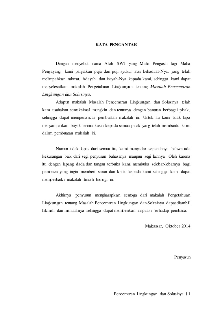 makalah pencemaran lingkungan wood scribd indo