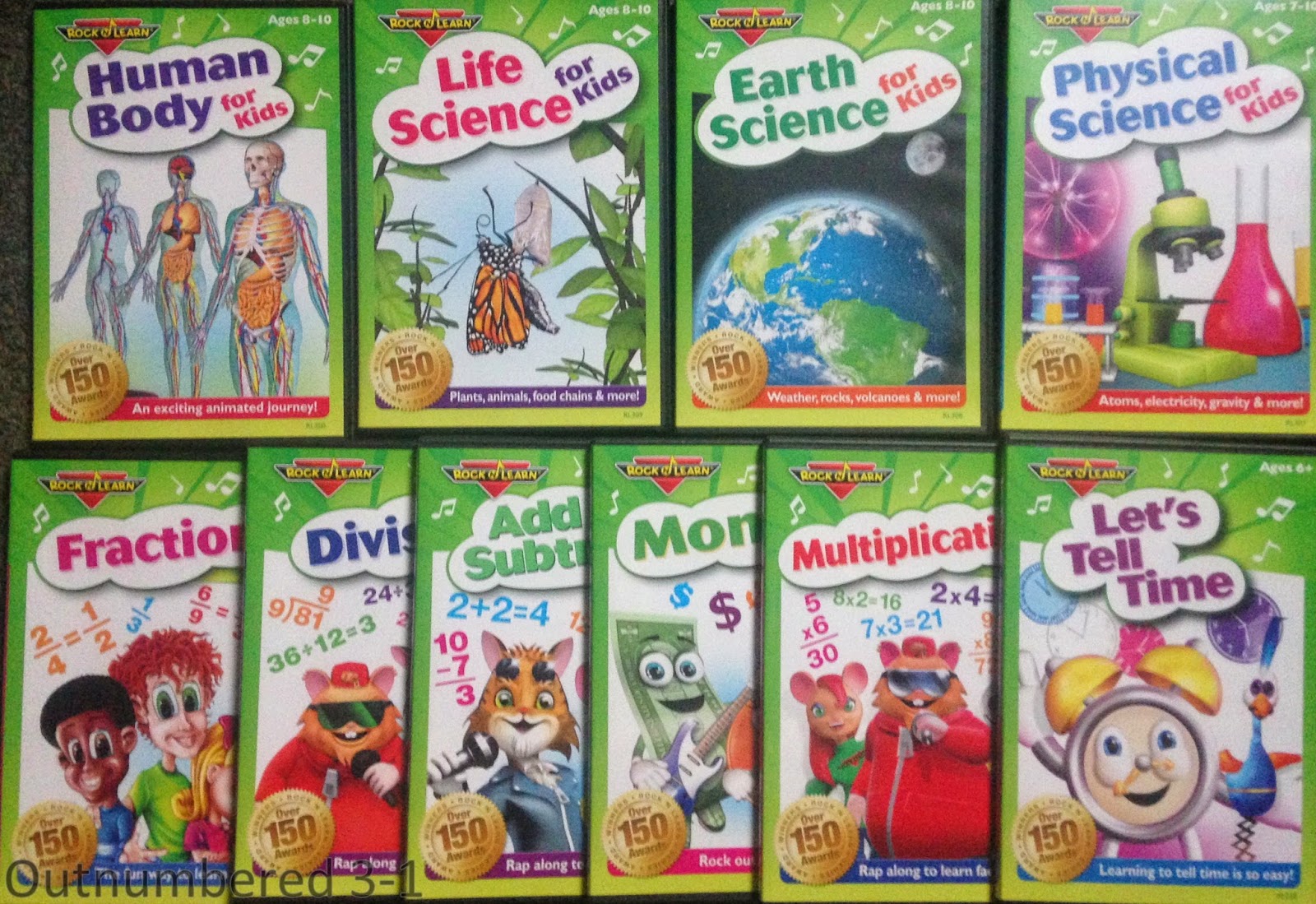 Rock N Learn To Make Better Grades - Outnumbered 3 to 1