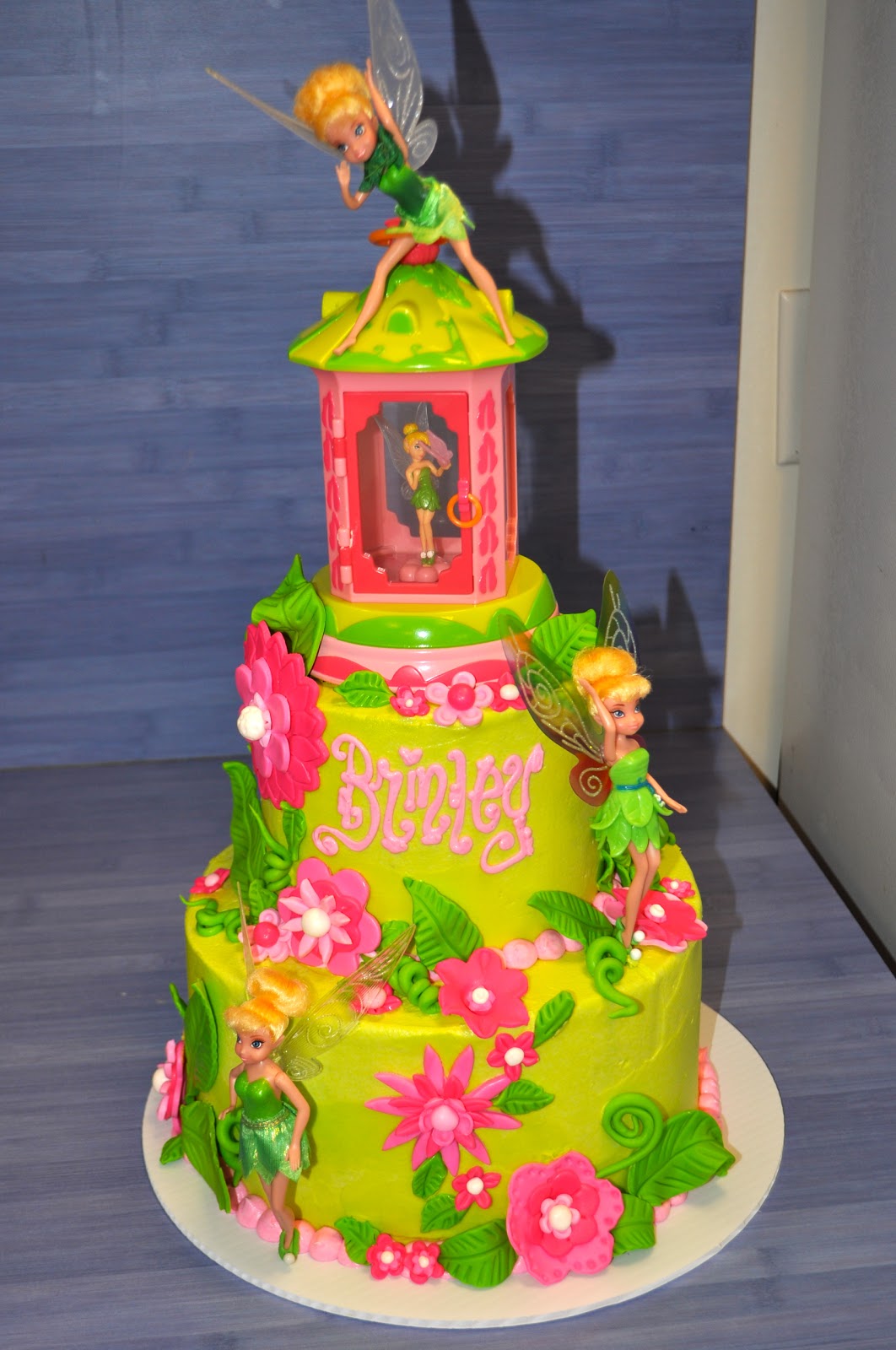 Leah's Sweet Treats Tinkerbell Cake